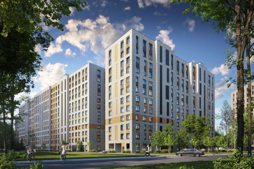 На рынок вышли новые квартиры от 5,4 млн рублей в ЖК «ЛСР. Большая Охта»