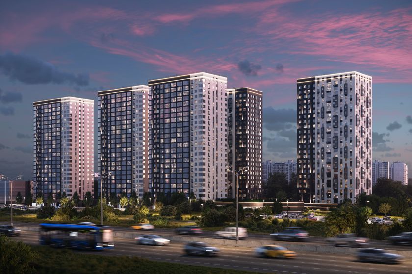 DOGMA утвердила внешний облик многоквартирных домов жилого квартала EVO